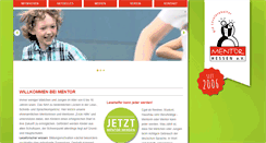 Desktop Screenshot of mentor-hessen.de