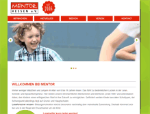 Tablet Screenshot of mentor-hessen.de